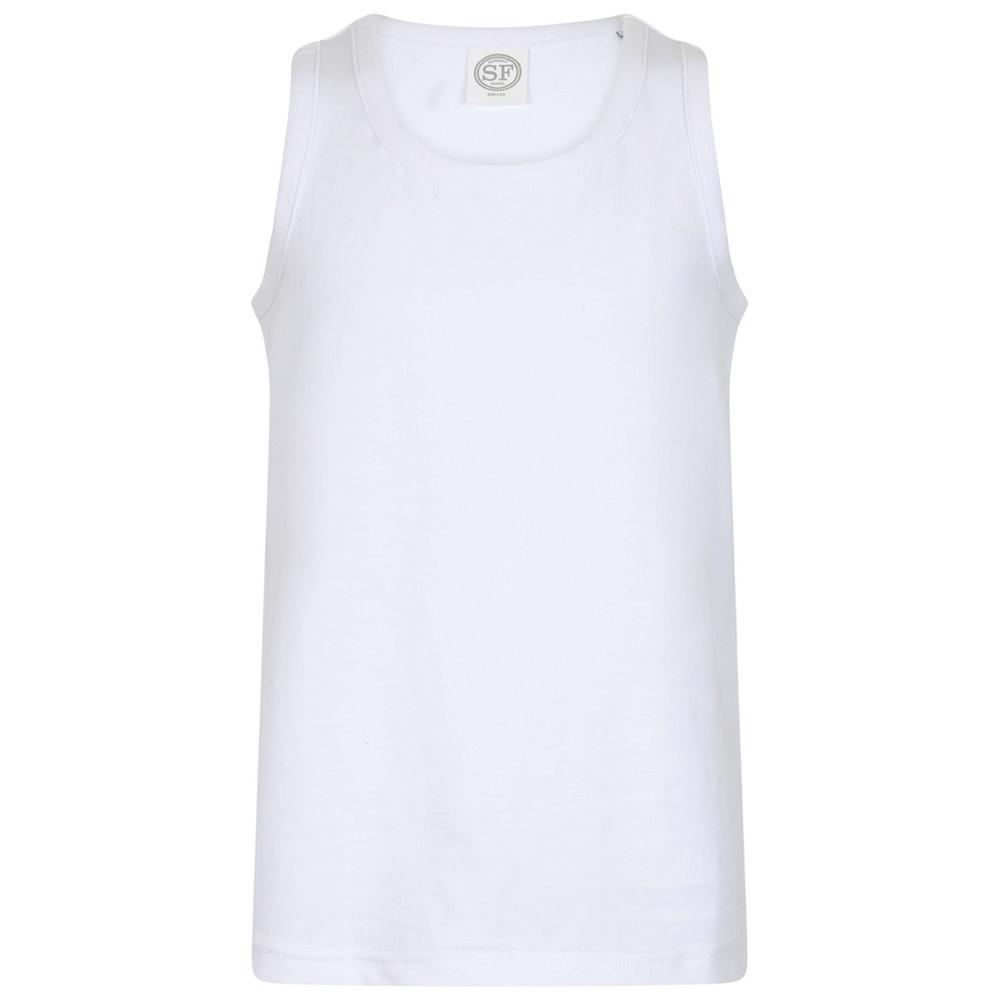 SF Minni Childrens/Kids Feel Good Stretch Vest Top