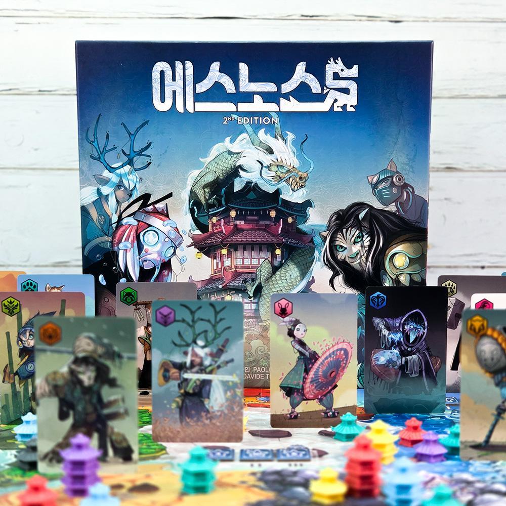 Ethnos 14+ Controllo dell'Area Influenza Draft Strategy Gioco da Tavolo