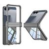 Four-corner Anti-drop All-inclusive Hinged Transparent Phone Case for Samsung Galaxy Z Flip 8 7 6 5 Flip7 FE Shcokproof Cover