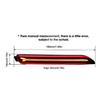 3 Functions DC12V 2PCS LED DRL Rear Bumper Brake Light for Toyota Camry 2007-2013 RAV4 2020 Lexus NX 2015-2018 RC 2015-2018