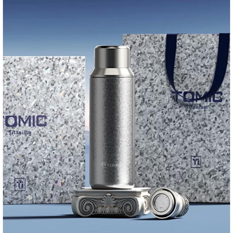 

TOMIC Pure Titanium Insulated Tea Infuser Water Bottle
