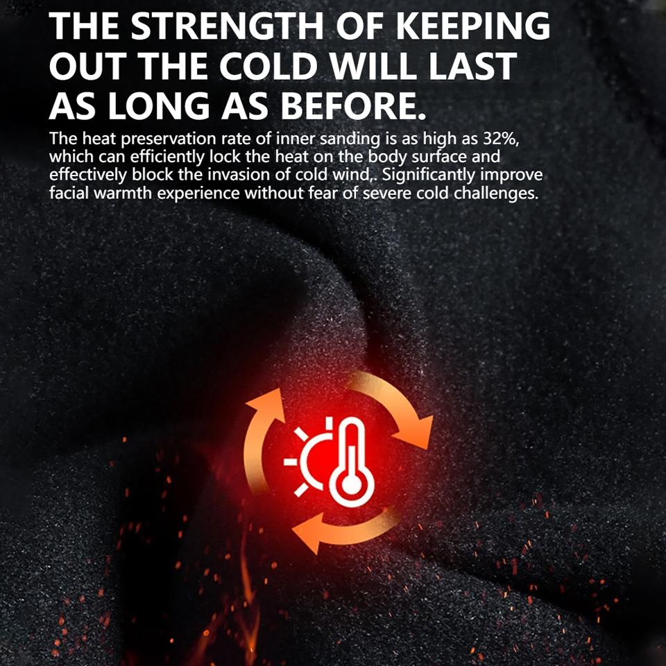 Getinfit Motorcycle Headgear Helmet Inner Lining Mouth The Nose Breathable Windproof Lock In Temperature Keep Warm Cycling Mask