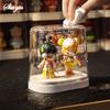 4PCS Transparent Dustproof Storage Display Wall Box for Blind Figures Handmade Dolls Lego Display Case Bubble Mart Storage Box