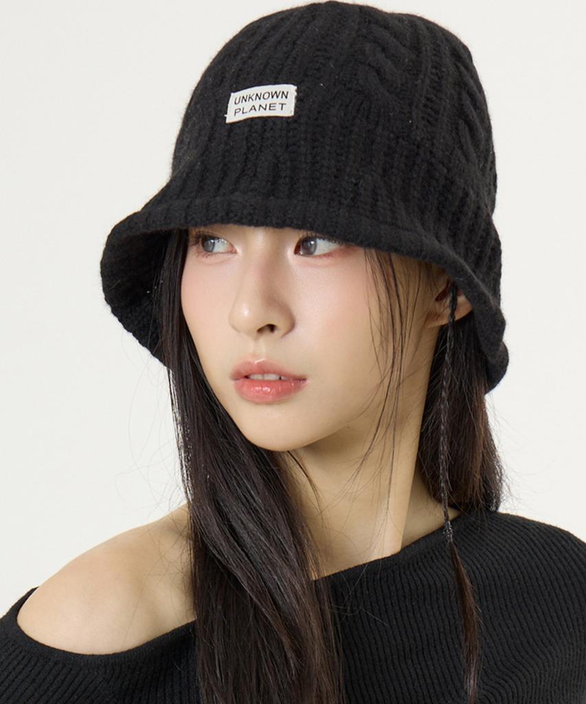 UNKNOWN PLANET Cable Bucket Hat 4 Colors