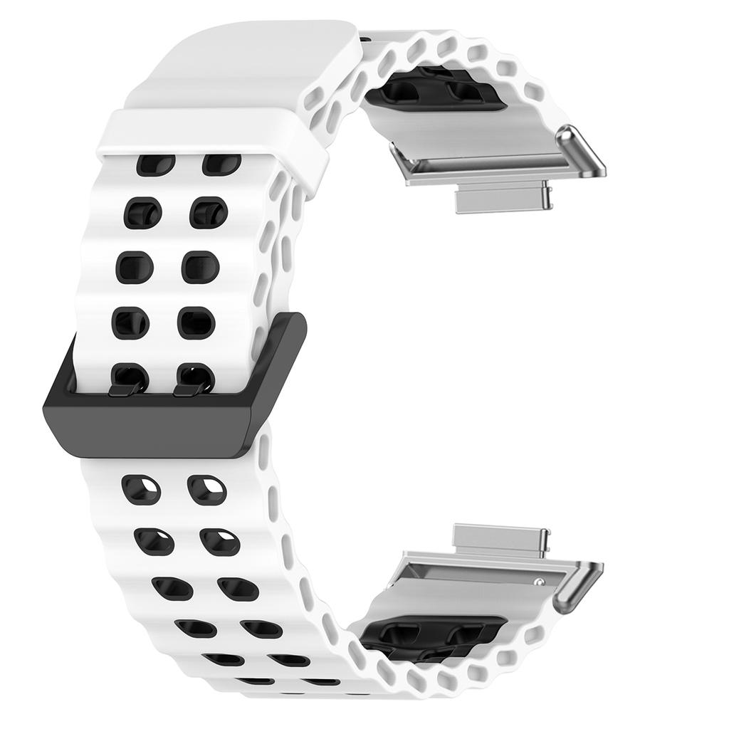 Silicone Wristband For Redmi Watch 5 Strap For Redmi Watch4 Xiaomi Mi Band 8 Pro/9 Pro Two Tone Breathable Correa Sport Bracelet