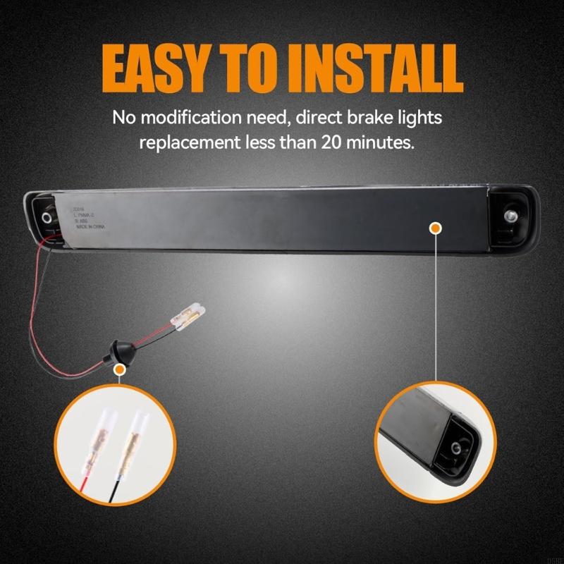 15-LED Wasserdichte Energieeffiziente Hochleistungs-Rückbremsleuchte Gewährleistet Sicherheit bei Allen Wetterbedingungen 12V-24V