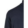 Pull Col Roulé - Urban Classics - Bleu Marine - Viscose Et Nylon - Coupe Ajustée - Confort Optimal