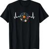 Astronomy Space Heartbeat Astrophysicist Astrophysics T Shirt