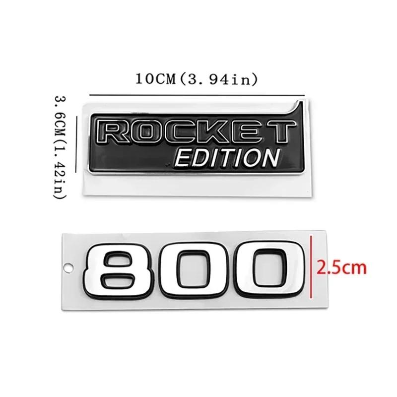 ABS Car Body Side Badge Sticker Trunk Badge for Mercedes Benz 700 800 850 900 ROCKET EDITION W205 S320 CLA CLK CLS GLA GLC SLS