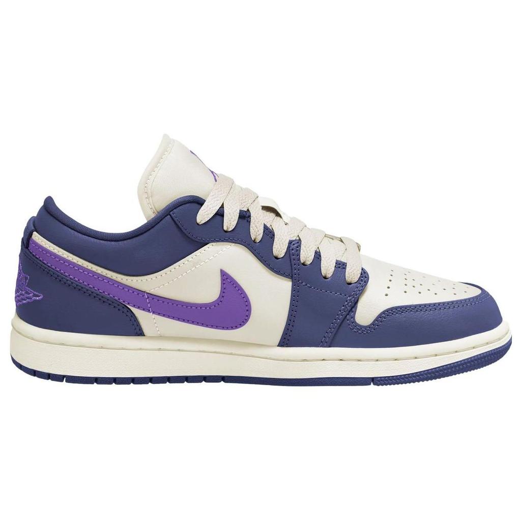 Air Jordan 1 Low Sky J Mor Kadın Spor Ayakkabı Sail Action-Grape DC0774-502