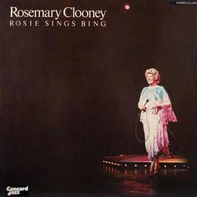 LP Record ROSEMARY CLOONEY  Rosie Sings Bing LCJ2002 CONCORD JAZZ 1978 Japan Obi Jazz Used