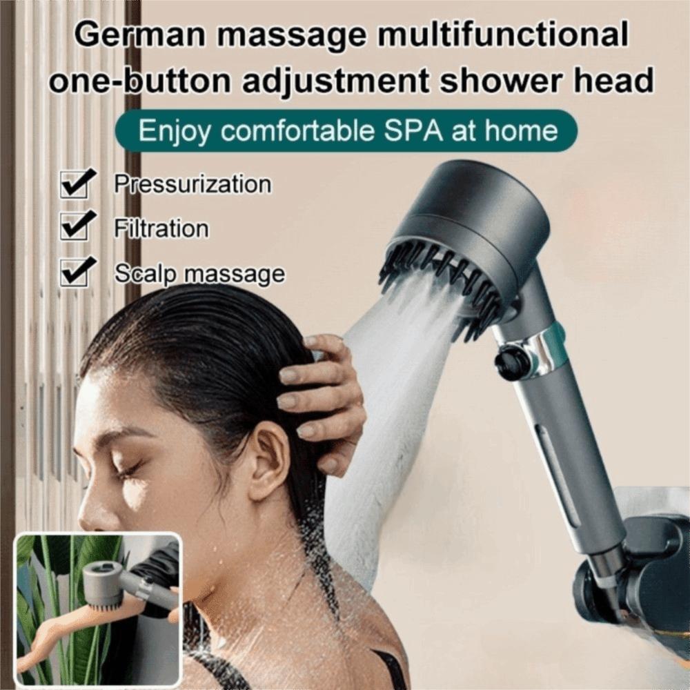 High Pressure Bathroom Shower Head 3 Mode Bathroom Shower Tool Shower Head Bathroom Use