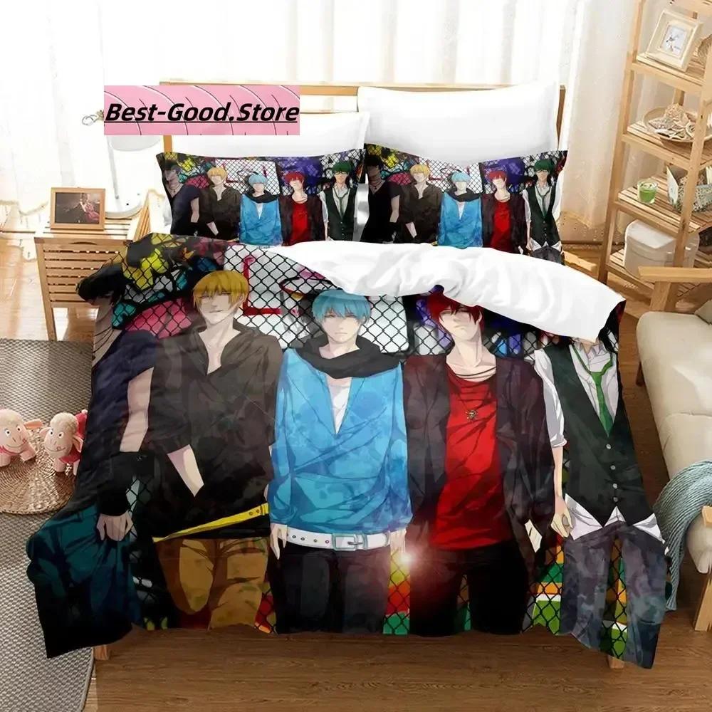 Comforter Kuroko'S Basketball Bedding Set Single Twin Full Queen King Size Bed Set Aldult Kid Bedroom S 3D Print Anime