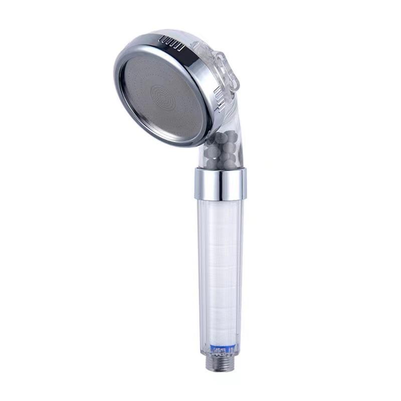Thickened Shower Head with Detachable Nozzle and Negative Ion Filter