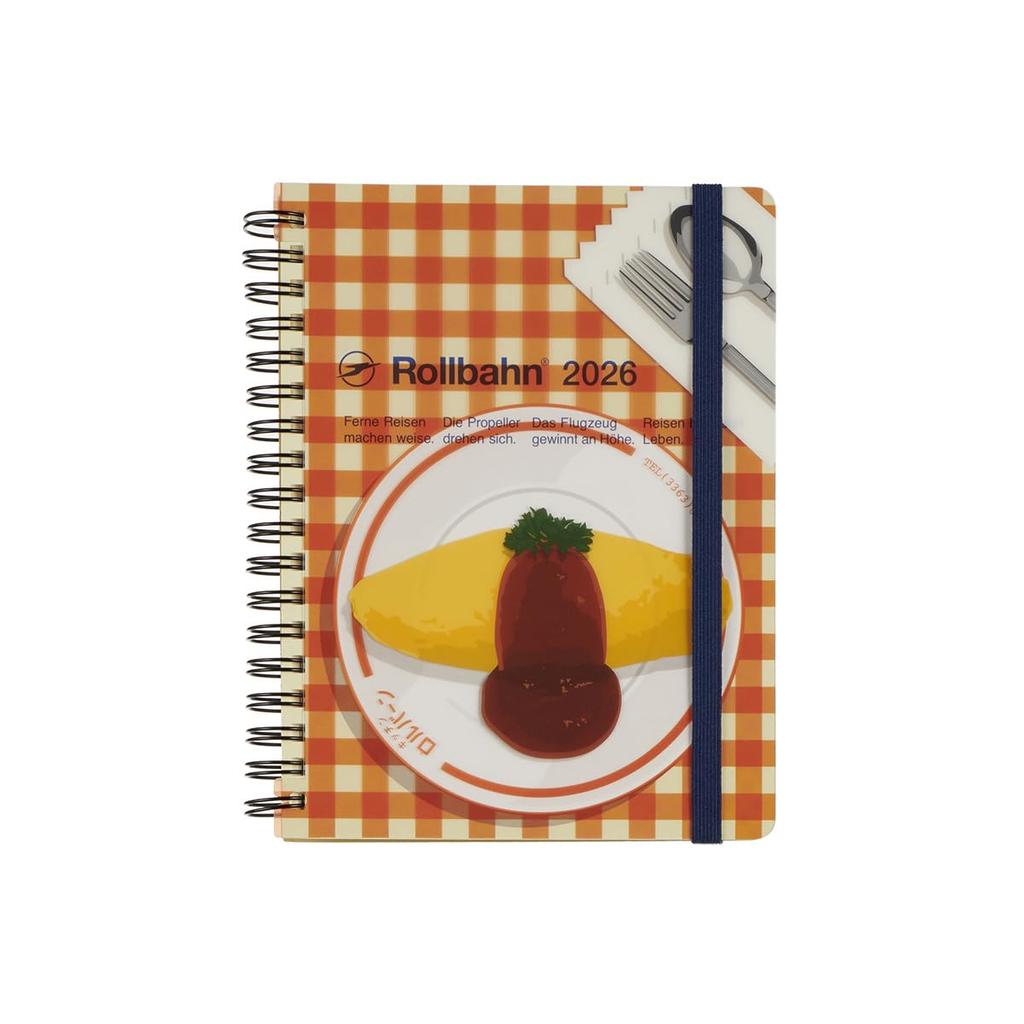 Planner 2026 Edition Starting October Rollbahn Trois L Monthly Planner [Delfonics / 2025] (B (Food))