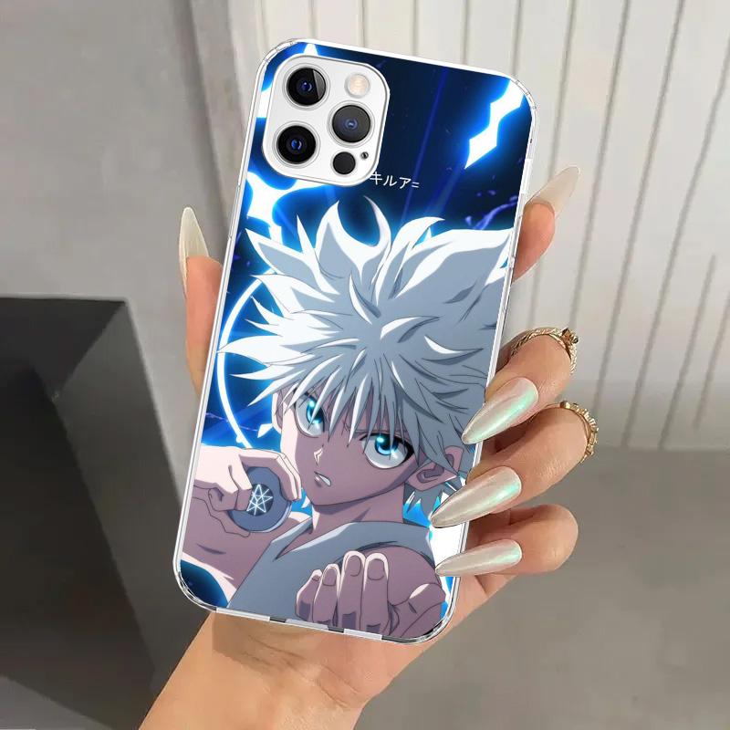 Hunter HXH Killua Phone Case for Iphone 17 Air 16 15 Plus 14 13 Mini 12 11 Pro Max 16E 7 8 SE 2020 Soft Funda Print Shell 17 Air