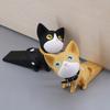 16.5x7.6x11.5cm Cartoon Door Stopper Easy To Clean PVC