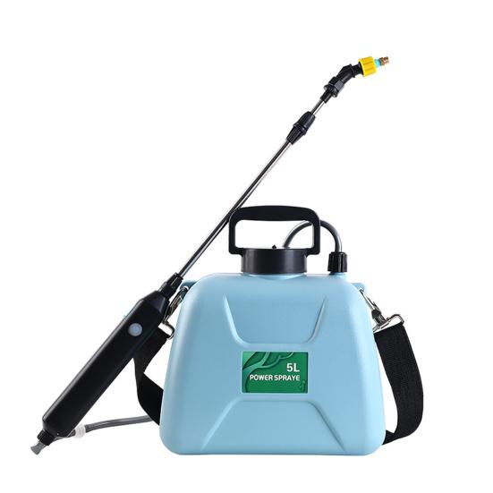 5L/8L Garden Electric Sprayer Battery Powered Shoulder Sprayer with Retractable Wand