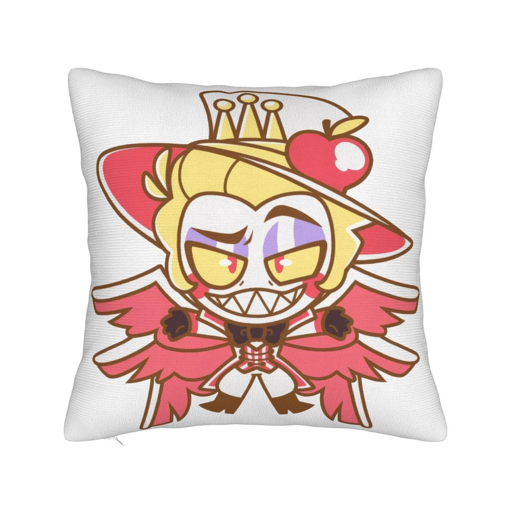 Lucifer Hazbins Hotels Pillowcase Soft Polyester Cushion Cover Gift  Pillow Case Cover Bedroom Square 40X40cm