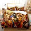 Game Identity V Anime Sleep Bedding Collection Boys Girls Twin Size Queen Dimension King Size Size Bedspread Cover Pillowcase Bed boys Adult Household