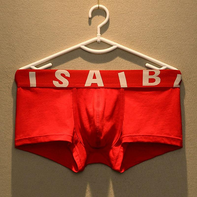 Men's Underwear Cotton Flat Corner Underwear Four Corner Underwear Breathable Comfortable Short Underwear