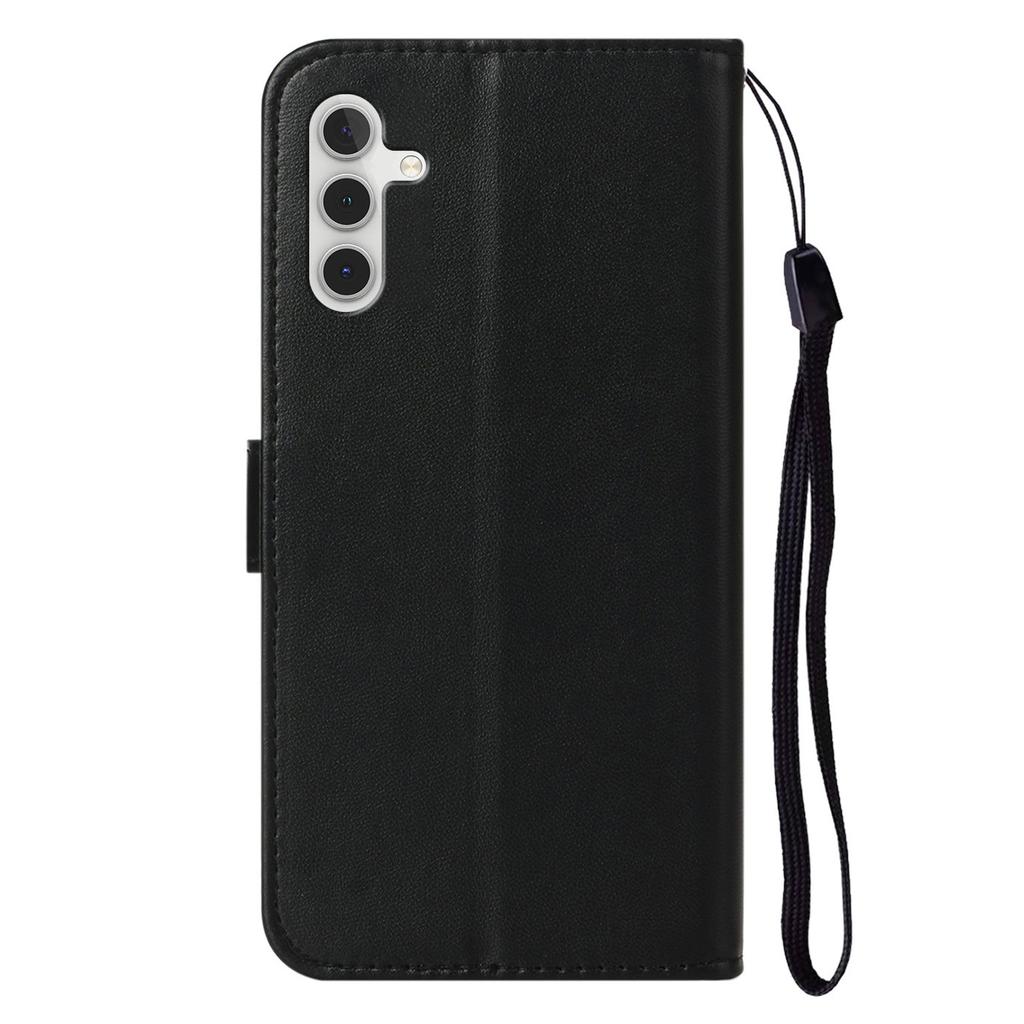 Etui dla Samsunga Galaxy A56 5G z uchwytem na karty, skórzane PU, klapka, portfel, pokrowiec na telefon