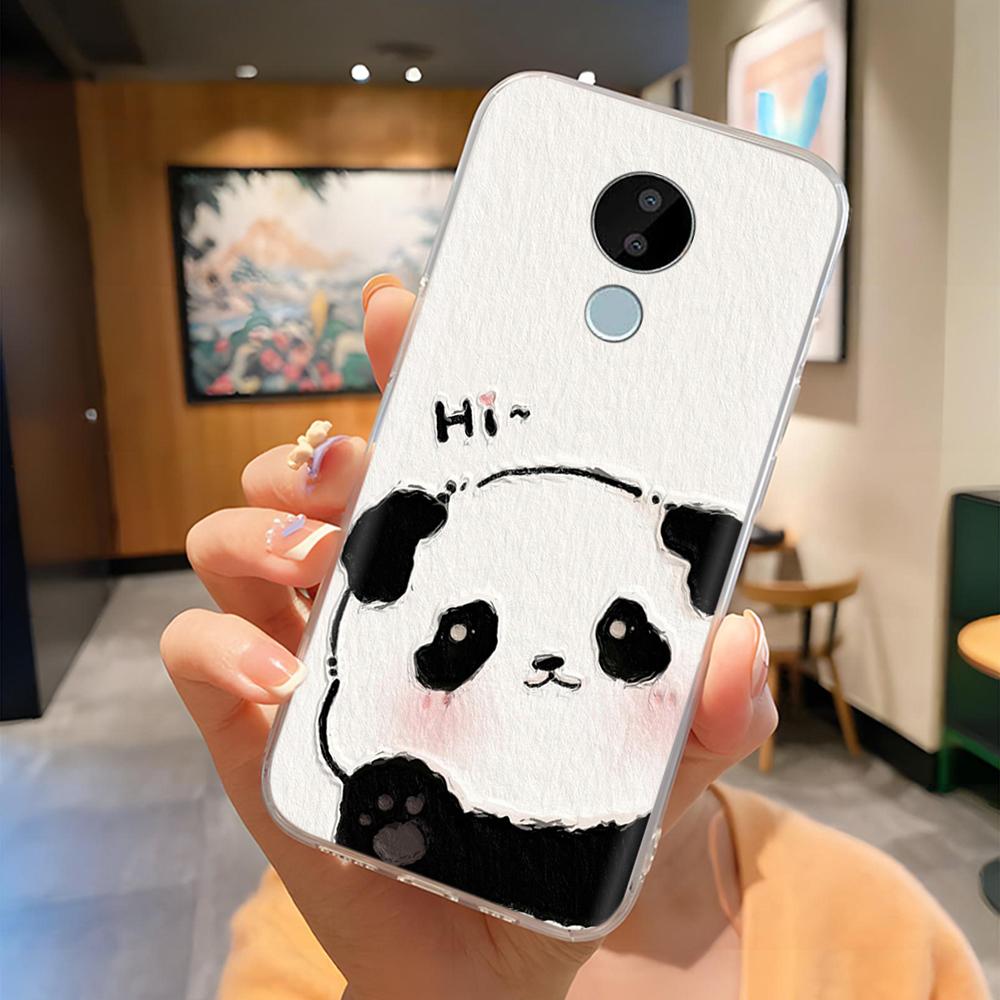 For Nokia C30 Case Funny Creative Cover for Nokia C30 Phone Cases Soft TPU Silicone Transparent Back Covers for NokiaC30 C 30