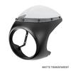 7 Inch Headlight Shade Fairing Motorcycle Front Headlight Cover Universal Retro Waterproof Fairing Racer Modification Accessory