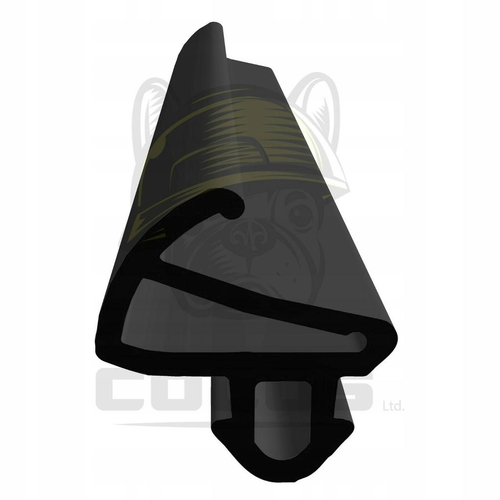 Seal for PVC windows S-1585 WITAL BLACK 1m