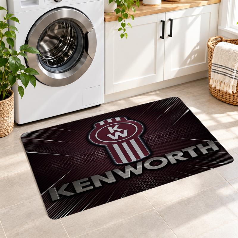 Flannel Kitchen Mat Kenworth Soft Area Rug Non Slip Floor Carpet Home Decoration