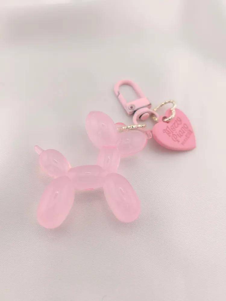 

Sitting Posture, Woolen Bear Keychain, Cute, Fashionable, Exquisite Resin Doll, Keychain, Backpack Pendant One Size рожевий