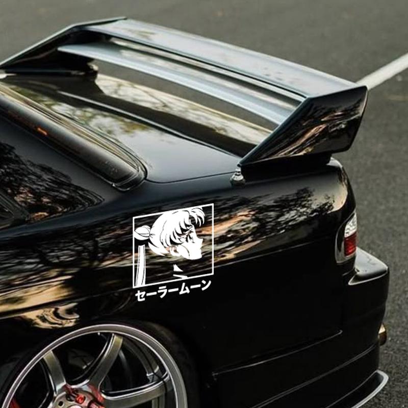 Moon Sailor anime decal,creative&fashion decal with high quality for car windows,good for female driver,For a Unique look!