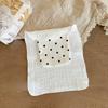 Sweat Towel Baby Class A Pure Cotton Sweat Towel Baby Kindergarten Boys and Girls Cotton Gauze Pad Back Towel Sweat Towel