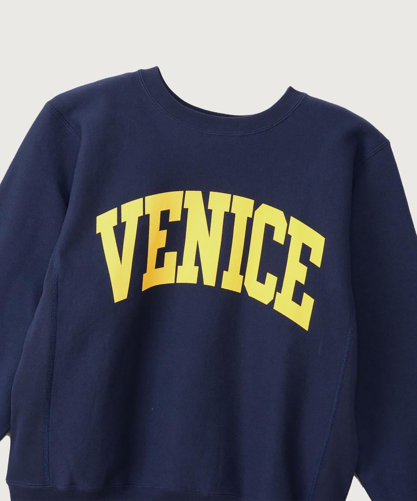 Champion Reverse Weave Blu-Tack Regular Fit Brushed College Sweatshirt Dark Navy