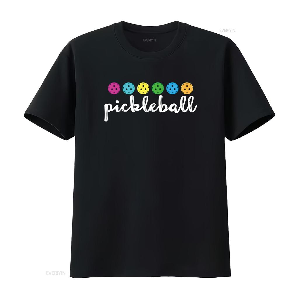 Womens Women s Pickleball Lovers Cute T Shirt vintage Washed designer clothes graphic homme Breathable Top For Everyday Wear