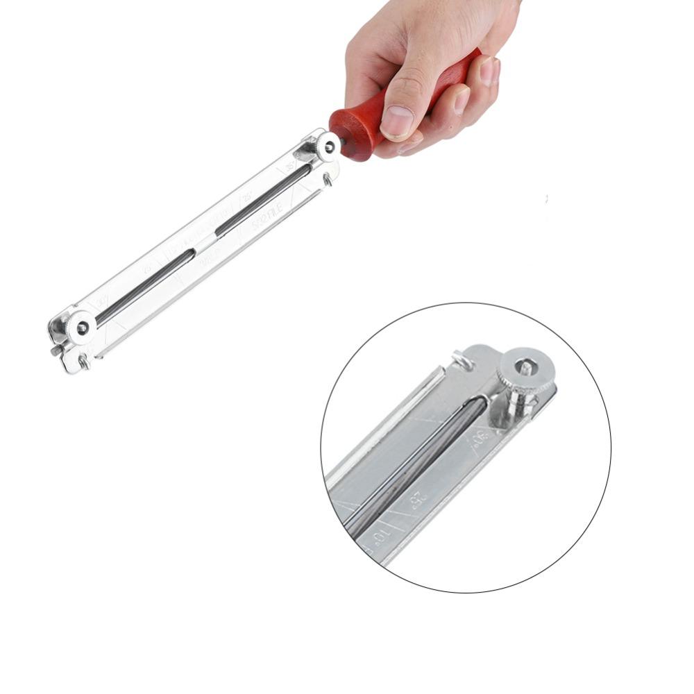 Plastic Handle Chainsaw File Kit Round File Chainsaw Sharpener Chainsaw Maintenance