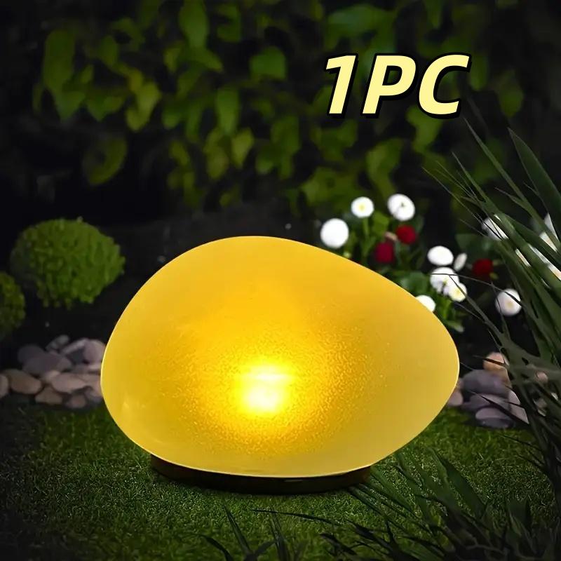 

Светильник-камень на солнечной батарее, Наружный грунтовый светильник Светодиодное наружное освещение Декоративный ландшафтный светильник, Садовый светильник на солнечной батарее Газонный светильник