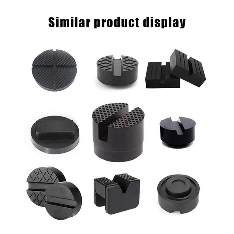 

Universal Car Jack Rubber Pads Lift Jack Stand Pad Floor Slotted Car Jack Rubber Pad Frame Protector Adapter Jacking Tool A