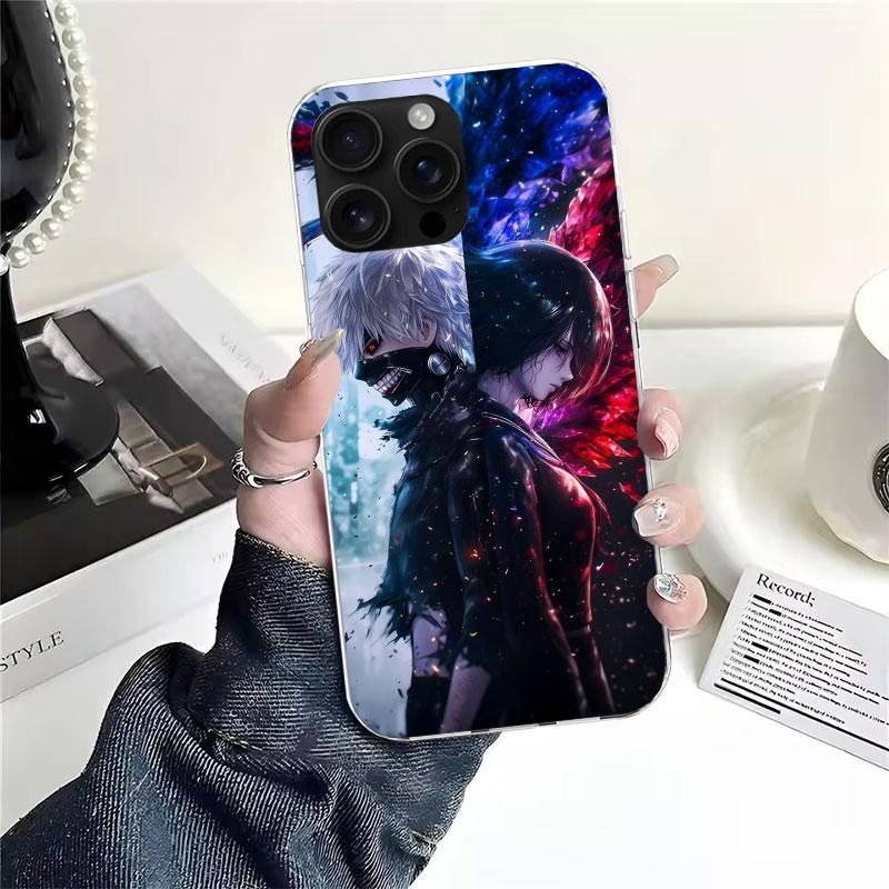 G-Ghoul Tokyo Touka Kirishima Soft Phone Case For IPhone 11 17 Air 16E 16 Pro Max 15 + 14 Plus 13 Mini 12 Apple 7 SE 8 Fundas Co