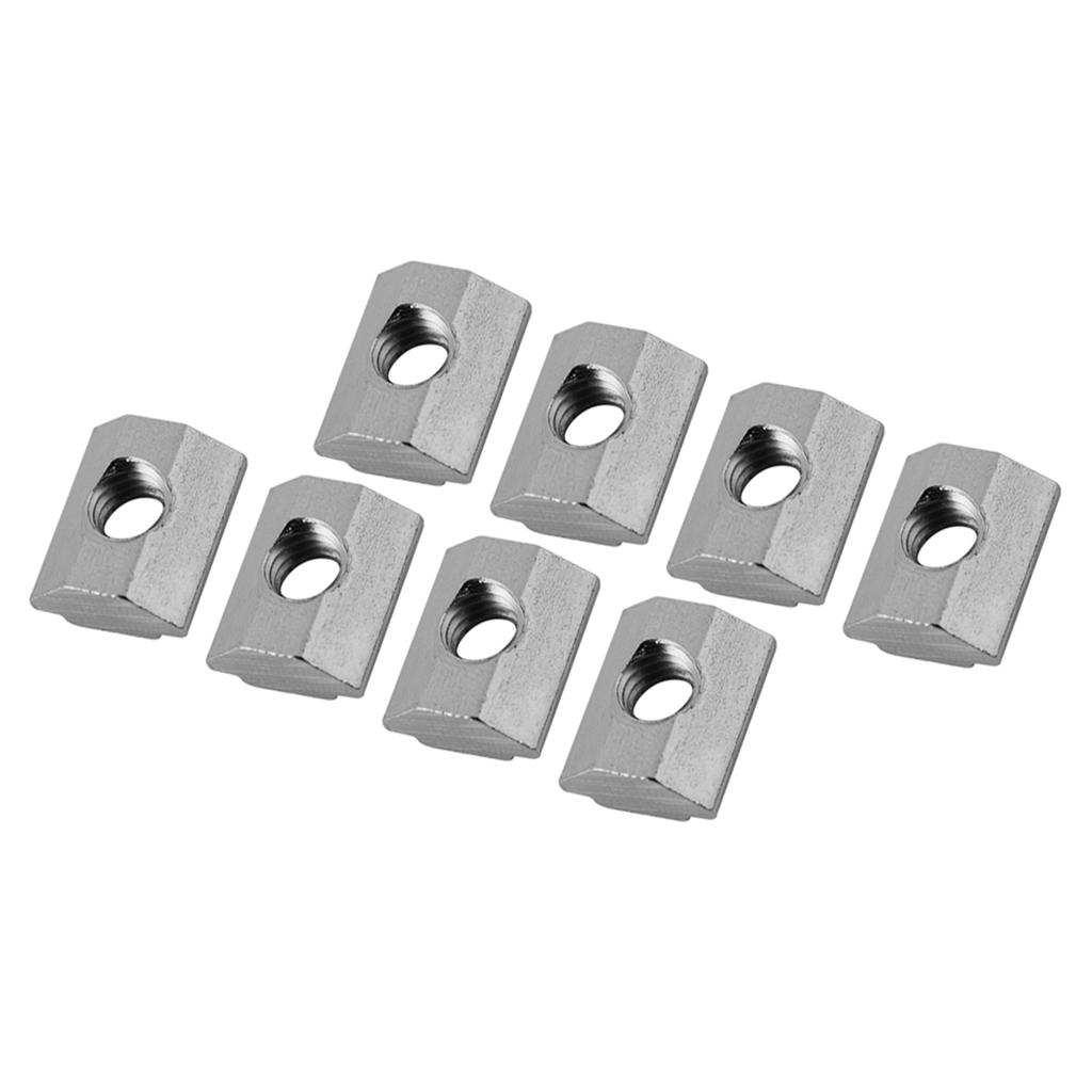 Nickel Coated Carbon Steel Sliding T Slot Nut for Aluminum Profile Accessories (EU20 M5)