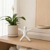 Minimalist Man Decoration 1/8Pcs 3D Printed Game Character Figure, Sitting Standing Lying Figurine, Model Abstract White Statue, Collectible Gift for