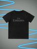 Round Neck Printed Pattern Pullover Short Sleeve Kids Tops Fly Emirates