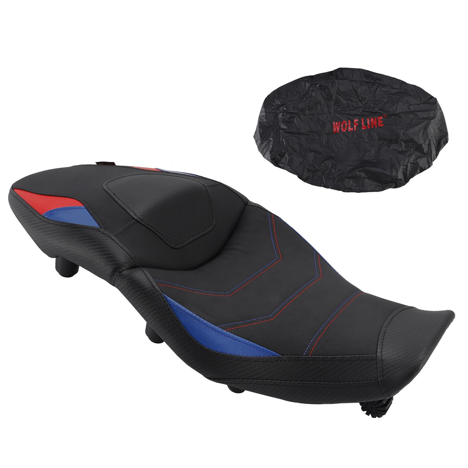 Rider Passenger Seat Front Rear Cushion -20mm Black For Bmw S1000Xr 20+ M1000Xr