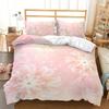 Pink Floral Duvet Cover Japanese Cherry Blossoms Theme Bedding Set Spring Romantic Quilt Cover For Girl Microfiber Bedspread