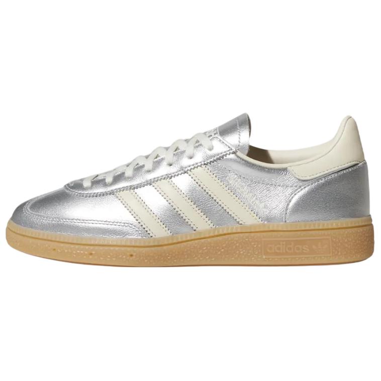Adidas Originals Handball Spezial Fashion Comfortable Sneakers Women Sneakers Silver JS2630