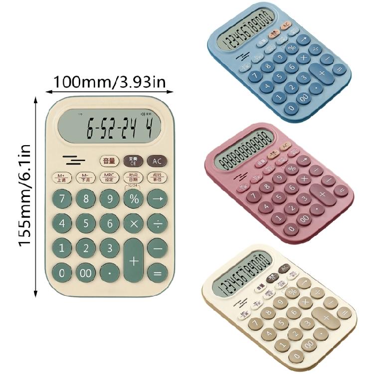 Fashionable Candy Desk Calculator With 12Digit Readout And Fun Button Design For Students And Teachers Calculator
