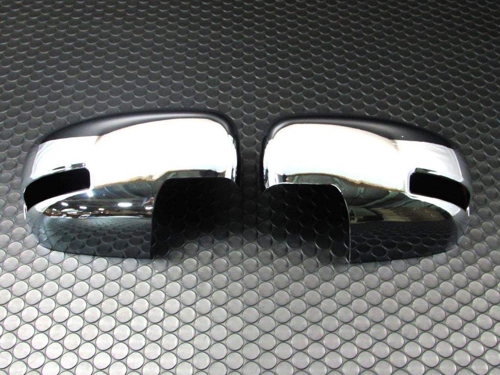 BRIGHTZ Chrome Door Mirror Type for Hustler with Hustler Covers, B, MR31S/MR41S [MIR-SID-113] (Compatible MR, MR31, MR41, MR41, R31, R41) (Product