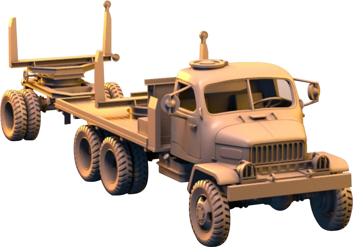 

IDAP Technology Масштаб 1/72 Чешский Praga V3S Транспортер длинномерных грузов Набор для 3D-принтера PD72149