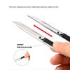Disposed Knife Blade Snap-Off Box Container Utility Knife Cutter Waste Blade Storage Case for 9mm Blade Vinyl Flim Cutting Tool