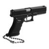 1:3 Scale G17 Keychain High Simulation Decoration Alloy G17 Model Key   for Daily Use